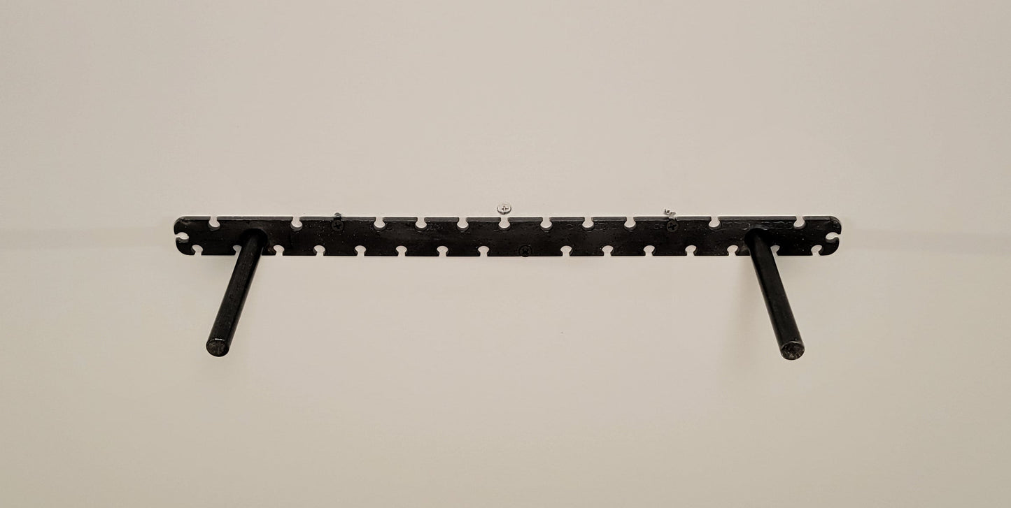 Walnut Floating Shelf, Mid Century Modern Minimalist American Hardwood, Hidden Bracket, 1.75" Thick
