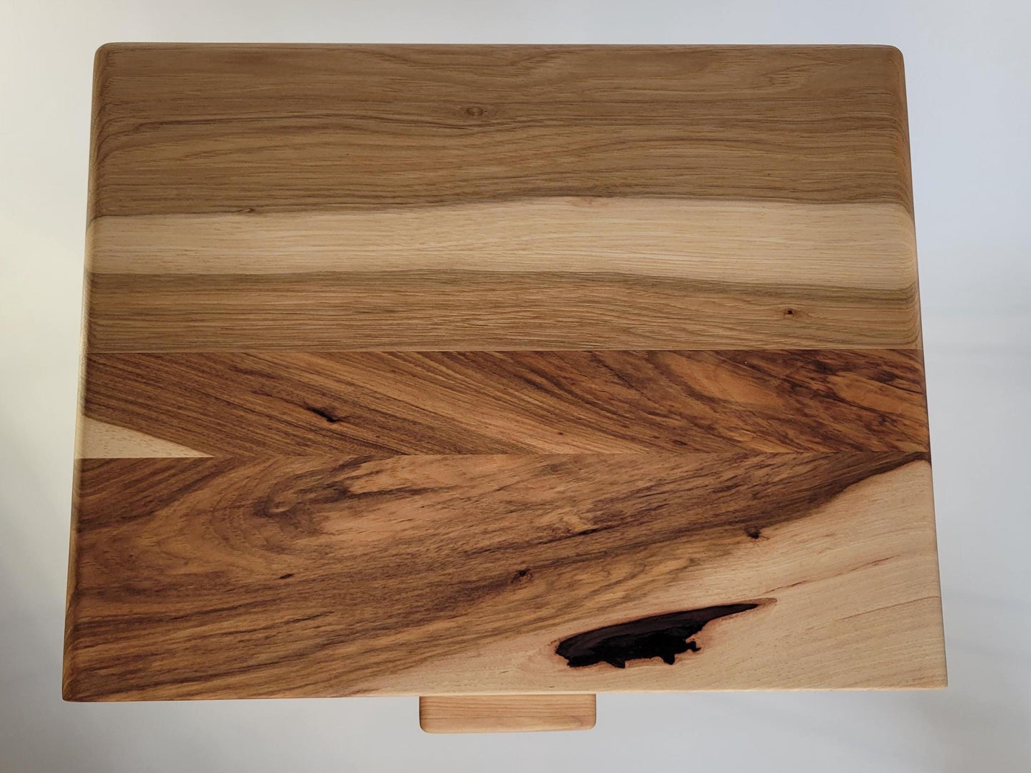 Sleek Modern Hardwood Nightstand with Sliding Drawer | Arbor Black